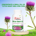 Funzione epatica del thytle di cardo a latte biologico